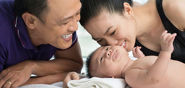 Anticonceptivos durante el posparto Familia china