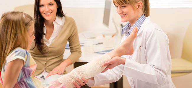 Heridas de los niños