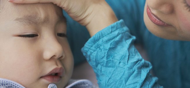 La enfermedad de Kawasaki Niño chino enfermo