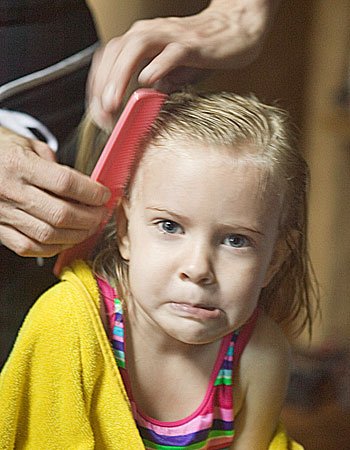 Cómo los padres eliminan piojos de los niños Cómo los padres eliminan piojos de los niños