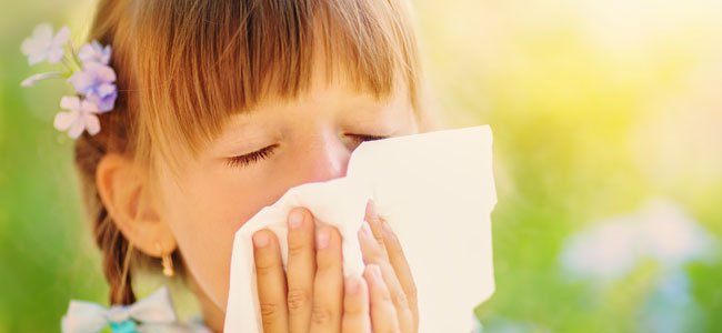 La reacciones alérgicas en los niños