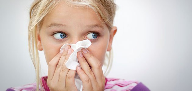 La mejor receta para los resfriados de los niños Niña costipada