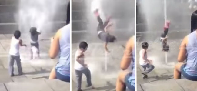 Peligros de las fuentes para los niños Peligros de las fuentes para los niños