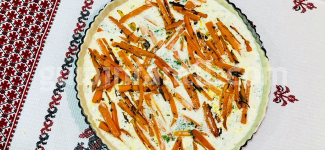 Tarta de zanahoria. Paso 6 Tarta de zanahoria. Paso 6