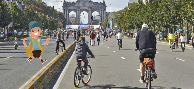 Moverse por Bruselas con niños Moverse por Bruselas con niños